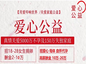 德格捐卵助孕生子 爱心志愿者招募
